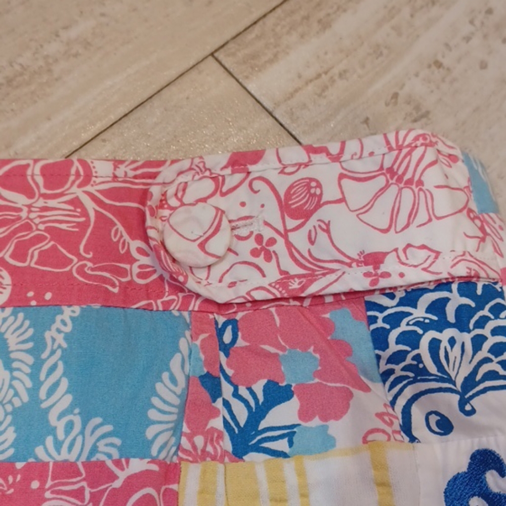 Lilly Pulitzer Sewn Patchwork Skort - image 6